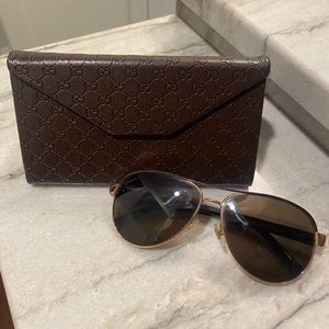 Gucci avaiator sunglasses